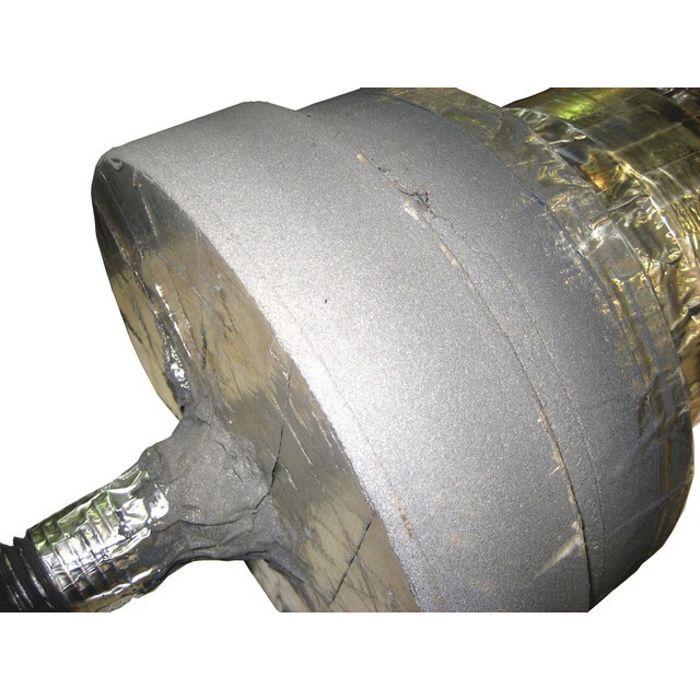 Eixo metalizado Eixo metalizado por aspersão térmica